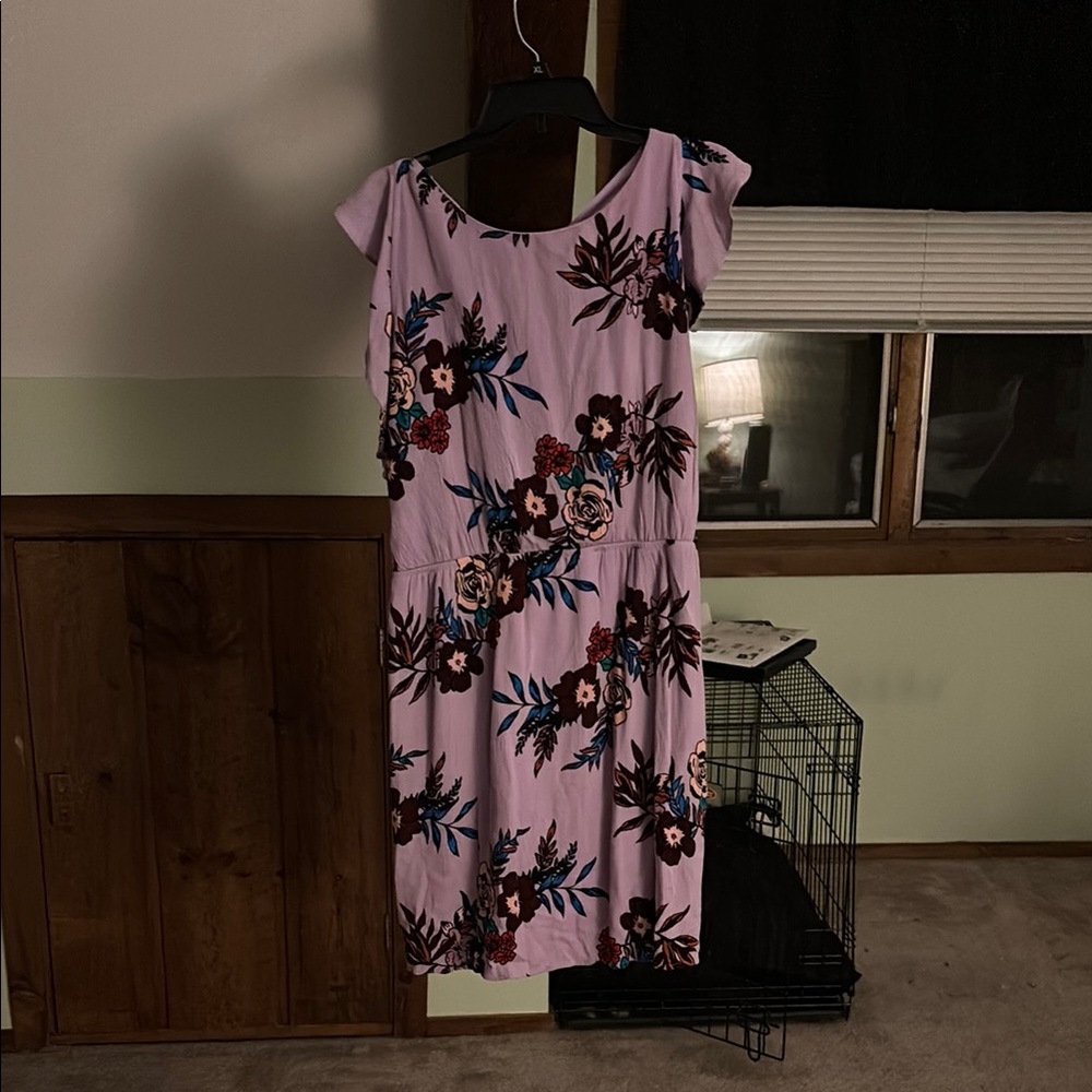 Floral Lavender Dress